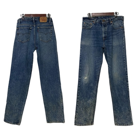 Vintage Levi’s Jeans 506 Acid Washed Jeans Blue Made in USA - Picture 1 of 16